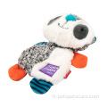 Crinking Paper Series Interactive Squaky Plux Dog Toy